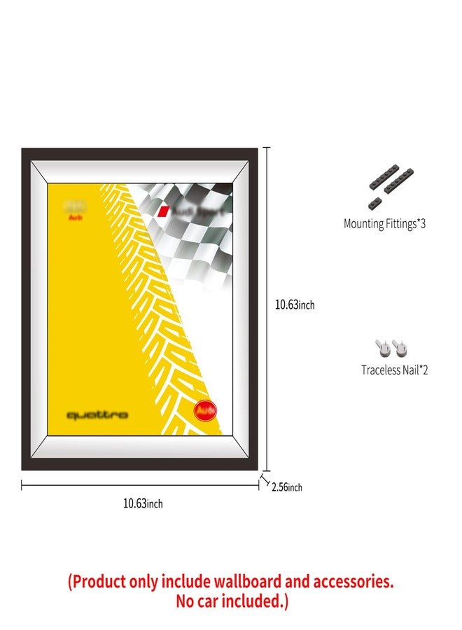 iLuane Display Wallboard for 76897 Toy Cars Building Set, Adult Collectibles Wall Mount, Home or Office Décor (No Car Included) - Image 2